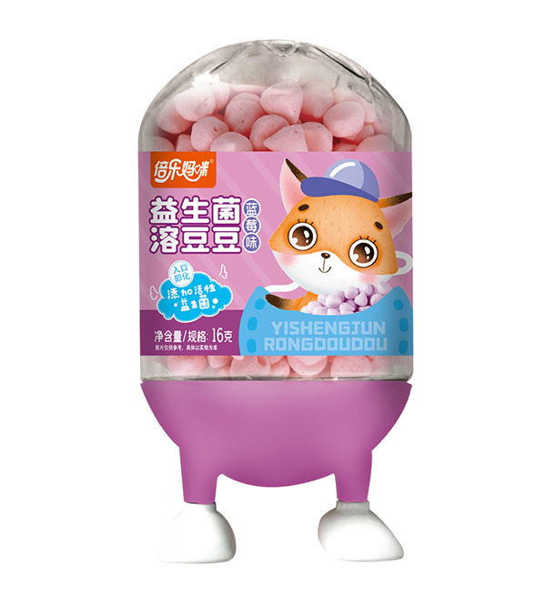 倍樂(lè)媽咪益生菌溶豆豆-小牛人罐藍(lán)莓味