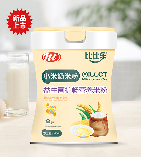 比比樂(lè)益生菌護(hù)暢小米奶米粉  聽(tīng)裝