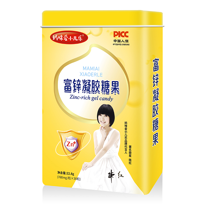 媽咪愛(ài)小兒樂(lè)富鋅凝膠糖果