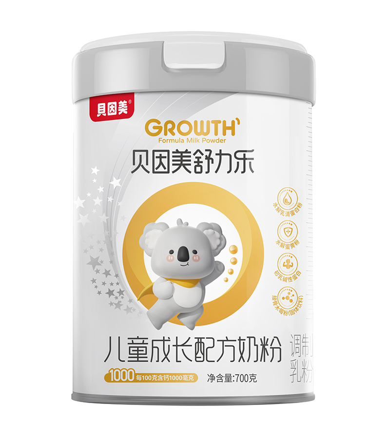 貝因美舒力樂兒童成長(zhǎng)配方奶粉