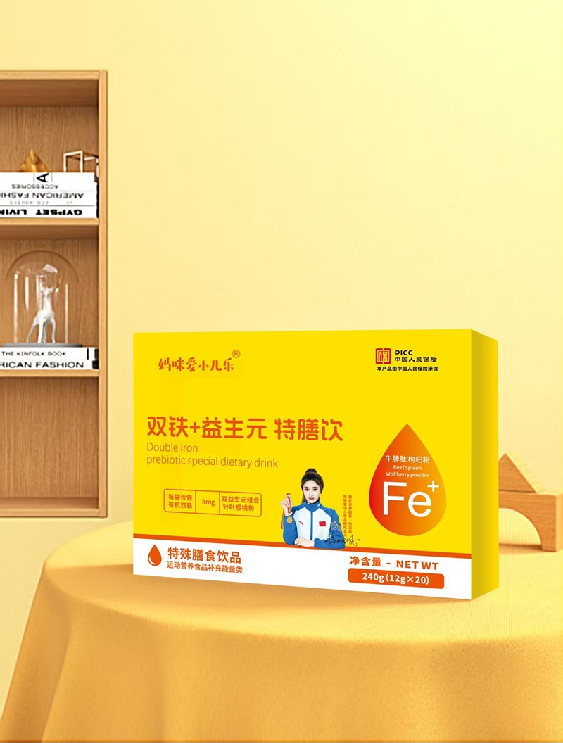 媽咪愛小兒樂(lè)®雙鐵+益生元特膳飲