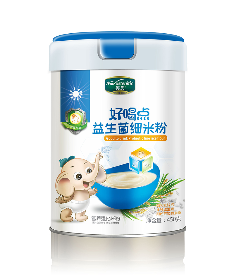 奧氏好喝點益生菌細(xì)米粉450克
