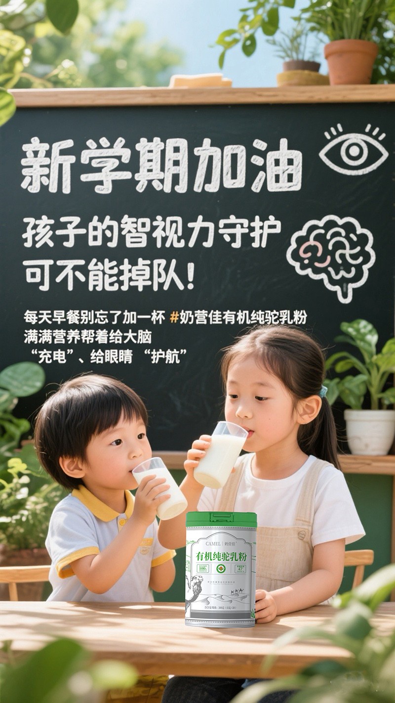 奶營佳有機純駝乳粉海報03
