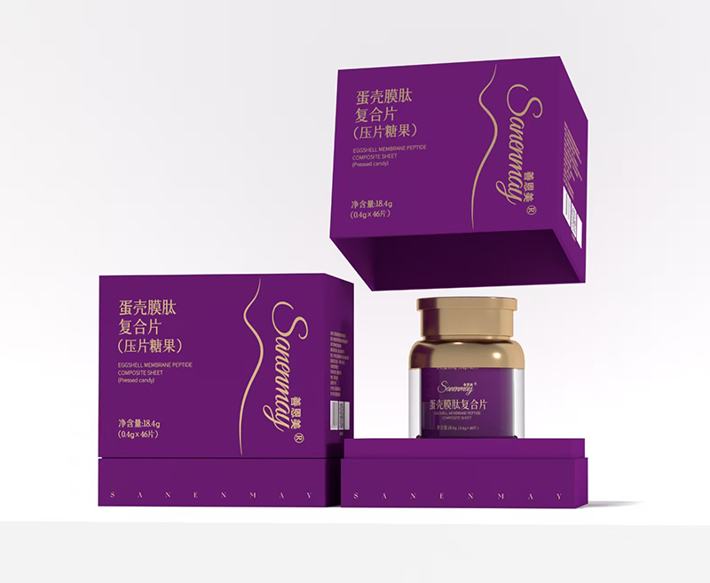 善恩美蛋殼膜肽復合片(壓片糖果)