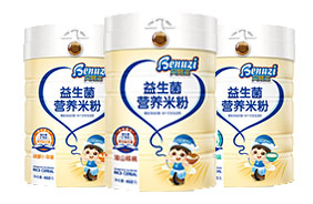貝努滋嬰幼兒益生菌米粉