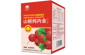 盛緣堂山楂雞內(nèi)金壓片糖果
