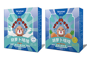 童樂貝胡蘿卜啃啃嬰幼兒磨牙棒