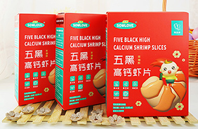 甄育五黑高鈣蝦片