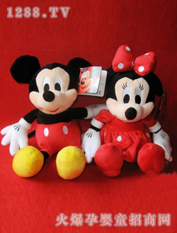 貝樂園毛絨玩具米奇米妮