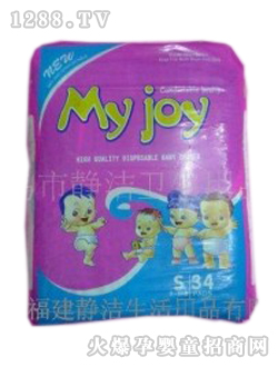 靜潔嬰兒紙尿褲小號(hào)34包裝