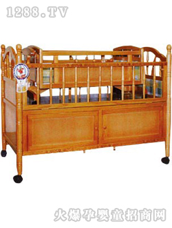 愛嬰寶嬰兒木床638