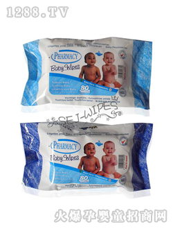 舒爾潔嬰兒濕巾藍(lán)色包裝