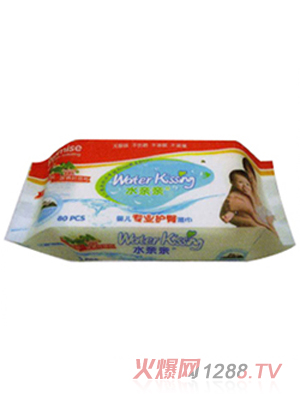 水親親專業(yè)嬰兒護(hù)臀濕巾80片裝膠貼裝