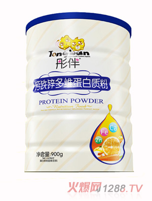 彤伴鈣鐵鋅多維蛋白質粉鐵聽