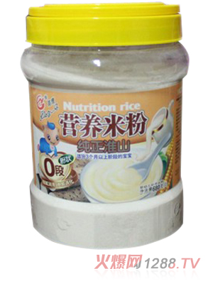 高鷹純正淮山營(yíng)養(yǎng)米粉0段