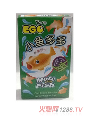 EGO小魚(yú)多多小魚(yú)餅干海苔味