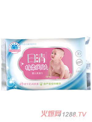 日清棉柔潤膚嬰兒濕巾