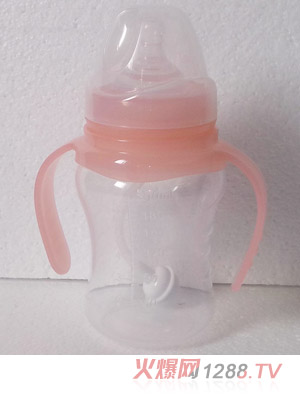 藍(lán)天寶貝LP03寬口弧形PP奶瓶