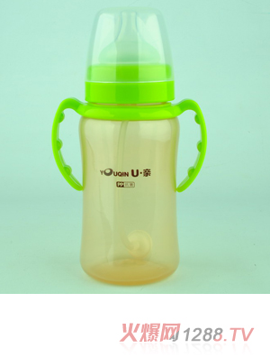U親A330寬口PP抗菌奶瓶300ml
