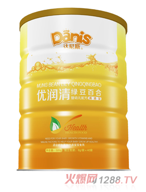 達(dá)尼斯優(yōu)潤(rùn)清綠豆百合聽裝