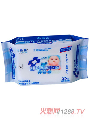幼柔嬰兒醫(yī)用級手口濕巾