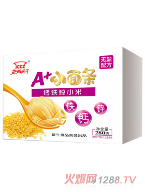 京城廚子鈣鐵鋅小米A+小面條