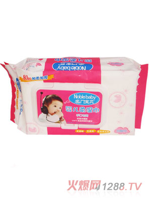 名門(mén)寶貝嬰兒柔濕巾80片