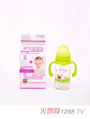 尚嬰兒PPSU自動(dòng)寬口奶瓶300ML
