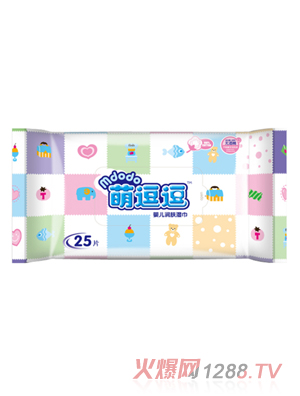 萌逗逗嬰兒潤(rùn)膚濕巾