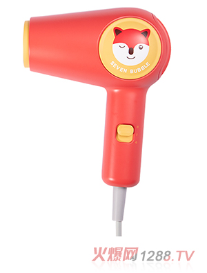 小七泡泡吹風機 紅色