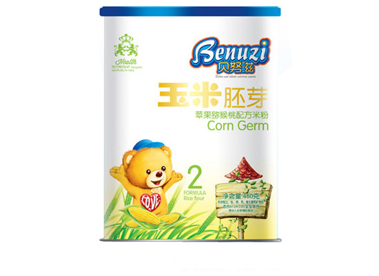 貝努滋蘋果獼猴桃玉米胚芽米粉紙聽(tīng)