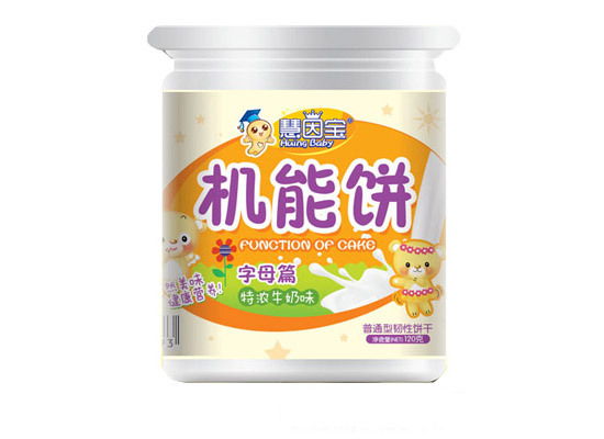 慧因?qū)氉帜笝C能餅餅干桶裝