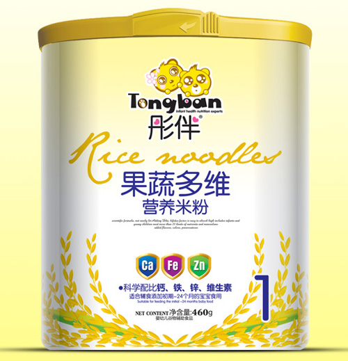 彤伴果蔬多維營養(yǎng)米粉桶裝