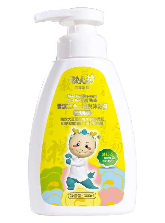 功夫龍雪漾二合一洗發(fā)沐浴露