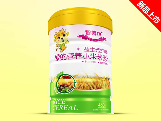 智美優(yōu)愛的營(yíng)養(yǎng)益生元護(hù)暢小米米粉