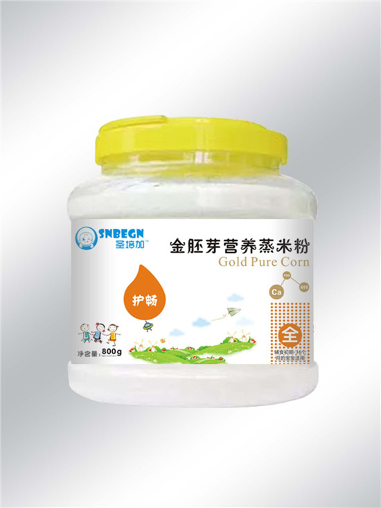 圣培加金胚芽營養(yǎng)蒸米粉護(hù)暢配方透明大桶裝