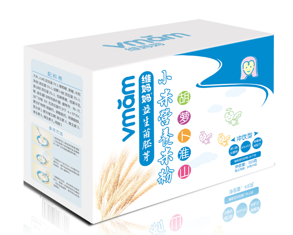 維媽媽胡蘿卜淮山小米營(yíng)養(yǎng)米粉盒裝