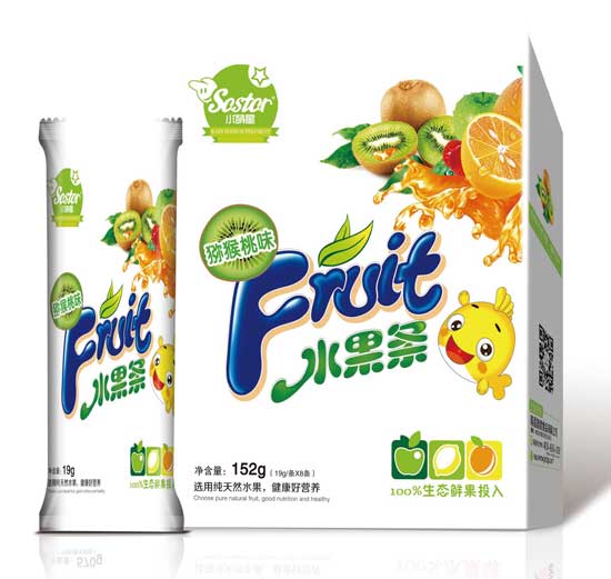 小萌星獼猴桃味水果條