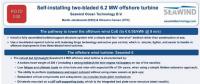 兩葉片海上風(fēng)電機組制造商Seawind近日申請破產(chǎn)