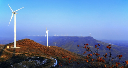 煙臺迎大風(fēng)天氣 風(fēng)電出力、發(fā)電量均創(chuàng)歷史新高