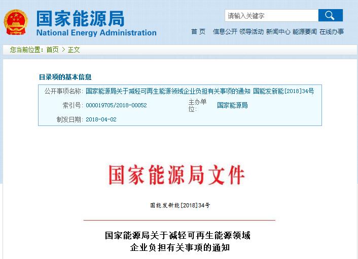 剛剛！國家能源局發(fā)文減輕可再生能源領(lǐng)域企業(yè)負(fù)擔(dān)