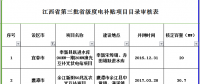 264MW！江西公示第三批省級光伏度電補貼目錄項目審核結(jié)果