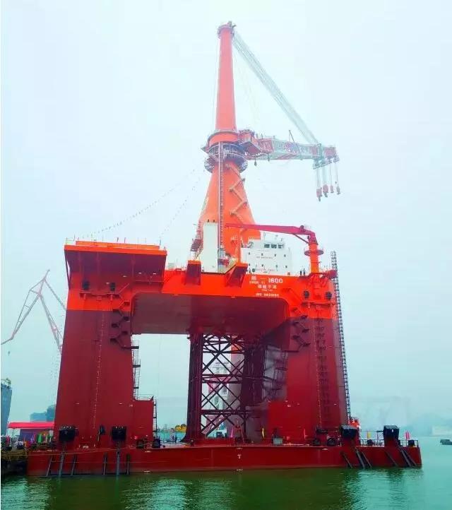 可抗16級臺風、服務10MW海上風機！全球首制深潛坐底多功能風電工程船交付