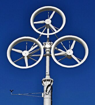 發(fā)電不用怕風(fēng)?。喝毡拘滦惋L(fēng)車體型小電量足