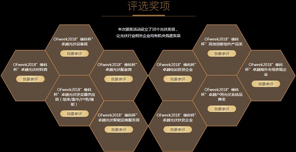 平價(jià)上網(wǎng)提前來臨 光伏十大獎項(xiàng)等你來拿