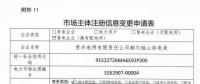 貴州公示2家售電公司、3家電力用戶及1家電網(wǎng)企業(yè)的注冊信息變更申請