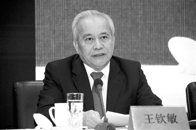 十二屆全國政協(xié)副主席、國家電子政務專家委員會主任王欽敏
