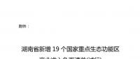 湖南省發(fā)布《湖南省新增19個(gè)國家重點(diǎn)生態(tài)功能區(qū)產(chǎn)業(yè)準(zhǔn)入負(fù)面清單(試行)》對(duì)水力發(fā)電、風(fēng)力發(fā)電、太陽能發(fā)電等嚴(yán)格管控